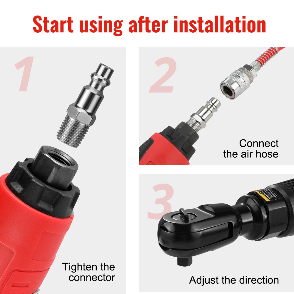 WORKPRO-Air-Ratchet-Wrench-3-8-Inch-Pneumatic-Ratchet-Wrench-68N-m-Max-Torque-Output-360
