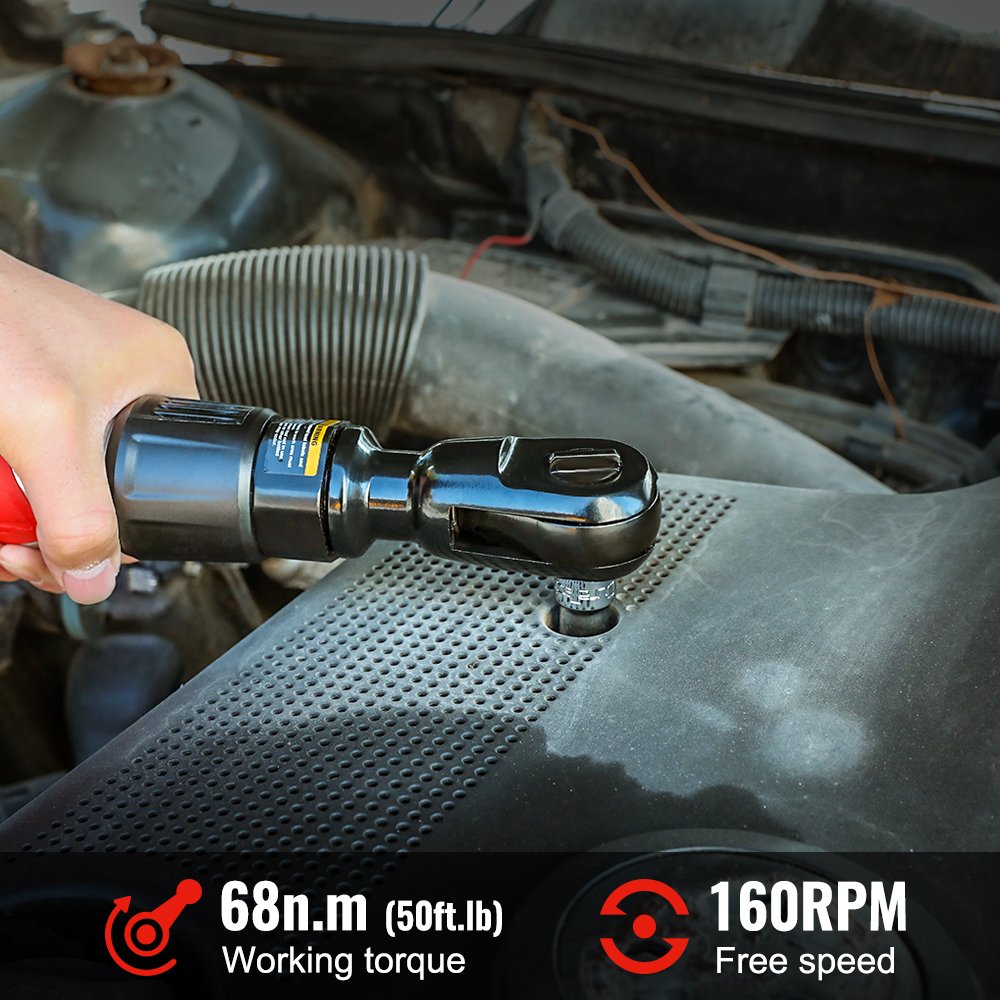 WORKPRO-Air-Ratchet-Wrench-3-8-Inch-Pneumatic-Ratchet-Wrench-68N-m-Max-Torque-Output-360