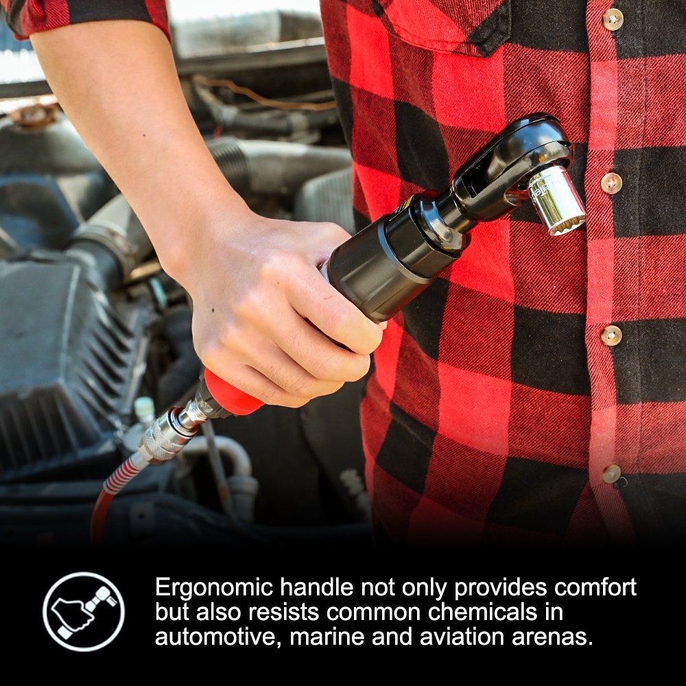 WORKPRO-Air-Ratchet-Wrench-3-8-Inch-Pneumatic-Ratchet-Wrench-68N-m-Max-Torque-Output-360