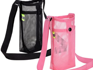 ZRE-AECAMPNG Water Bottle Holder with Adjustable Shoulder Strap Phone Bag Sling Water Bottle Sleeve for Sports Gym Hiking Camping