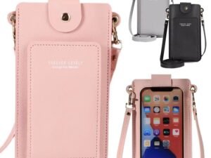 ZRE-AEPHBAG Women Phone Bag Universal IPhone 13 12 11 Pro Max XS 6 6S 7 8/Samsung A3 Case Girl PU Leather Handbag Crossbody Phone Bag Purse