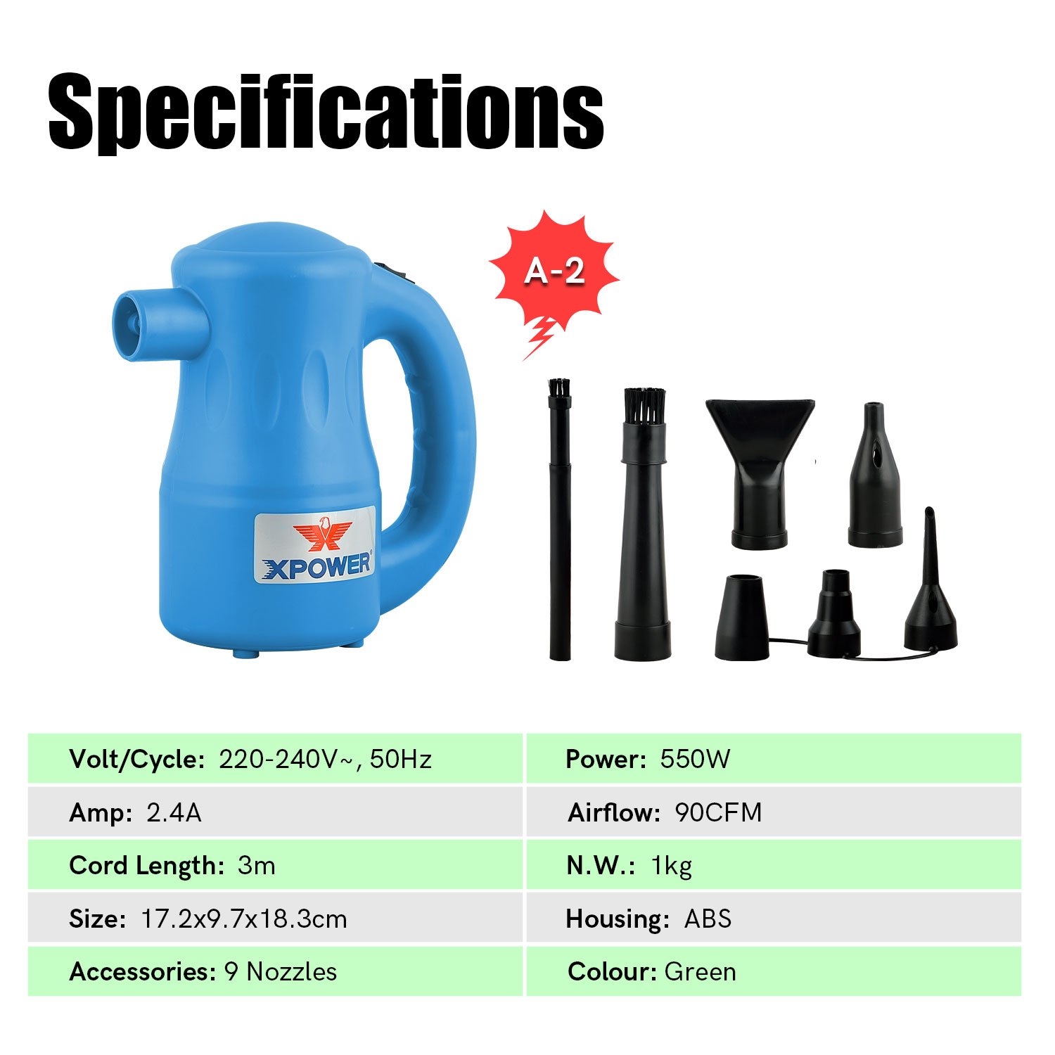 XPOWER-Computer-cleaner-Electric-Air-blower-dust-Blowing-Dust-Computer-Dust-Collector-Air-Blower-500W-220V