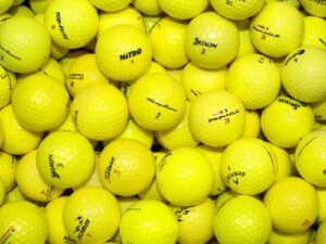 ZRE-AEGLF Yellow Mix - AAAA Quality - 50 Golf Balls