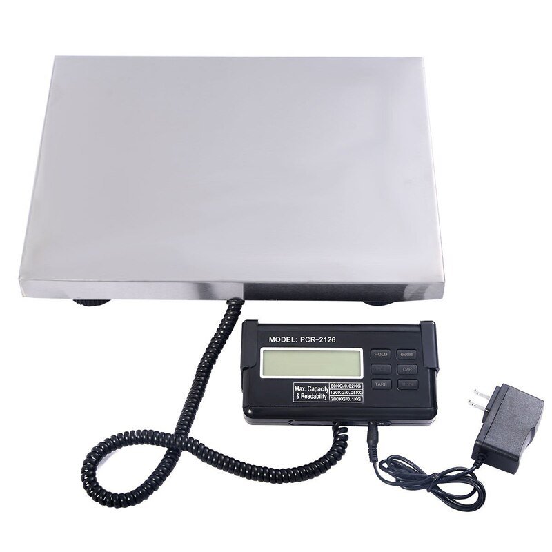 0-1-300kg-660lb-Postal-Scale-Electronic-Balance-Weight-Digital-Platform-Scale-LCD-AC-Power