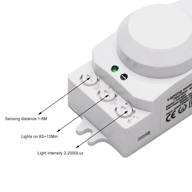 1-PCS-AC-220V-5-8GHz-Microwave-Sensor-Switch-Human-Body-Motion-Induction-Sensor-360-Degree