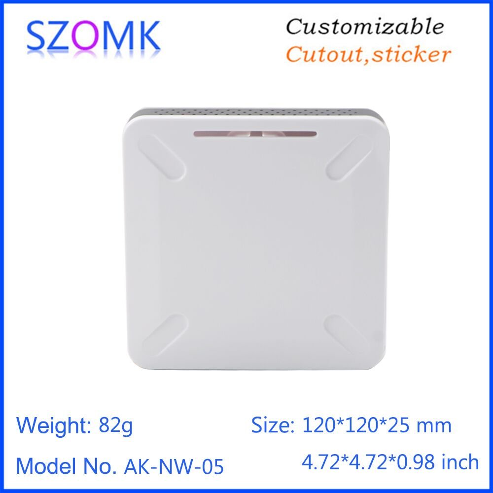 1-Piece-120-120-25-mm-SZOMK-Plastic-router-distribution-enclosure-box-plastic-case-for-electronics