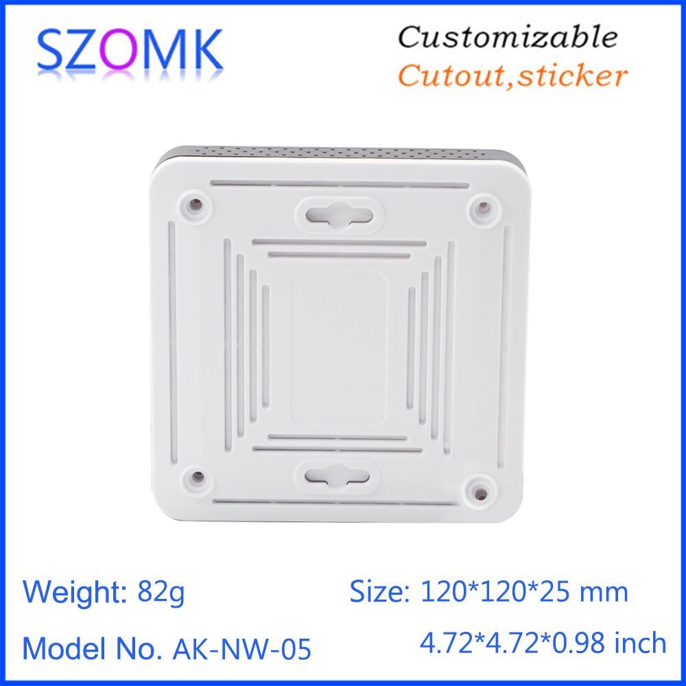 1-Piece-120-120-25-mm-SZOMK-Plastic-router-distribution-enclosure-box-plastic-case-for-electronics