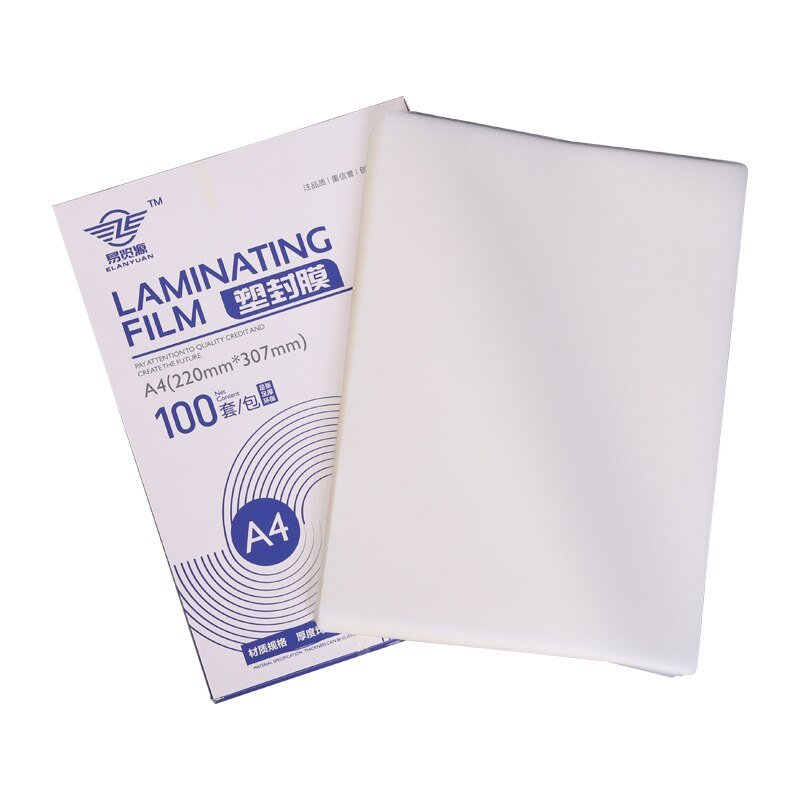 100pcs-lot-70-Mic-A4-Thermal-Laminating-Film-Pet-For-Photo-files-card-picture-Lamination-Pouch