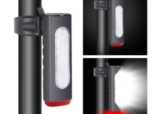 ZRE-CYLT 1200mAh 4 Hours IPX4 Waterproof Bike Helmet Safety LED Light with 6 Light Modes