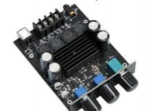 ZRE-AMPL 2.0 Channel Digital Power Amplifier Board 2X100W Subwoofer Speaker Class D Audio Amplifier Board for Home Theater DC18-24V