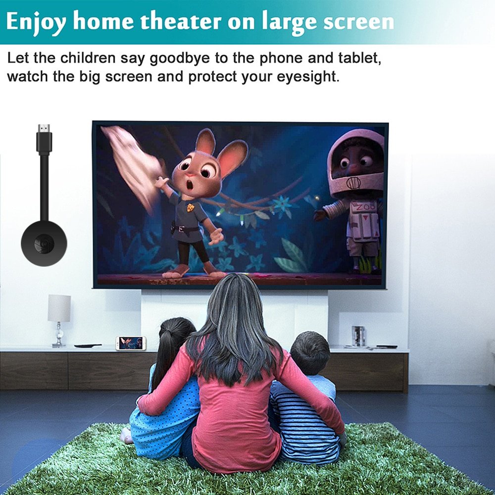 2-4G-4K-For-MiraScreen-TV-Stick-Dongle-Crome-Cast-HDMI-compatible-Wireless-WiFi-Display-Receiver
