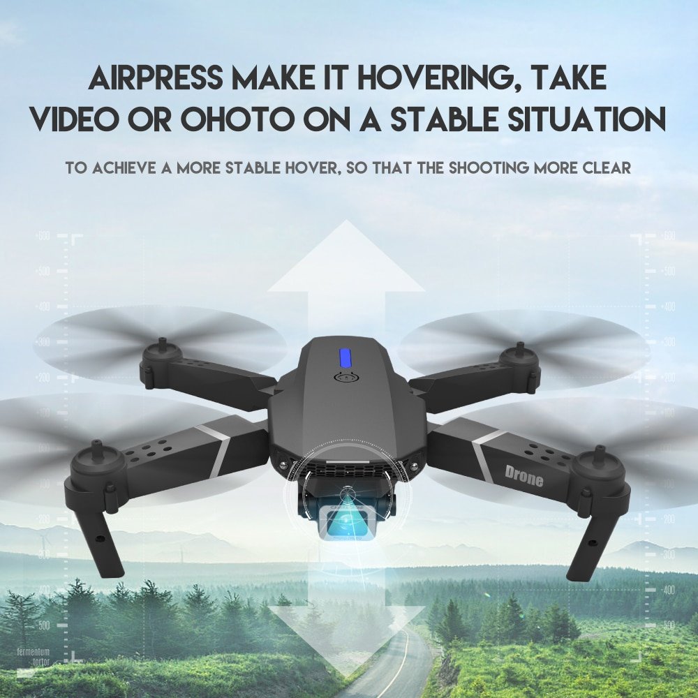 2022-New-Quadcopter-E88-Pro-WIFI-FPV-Drone-With-Wide-Angle-HD-4K-1080P-Camera-Height