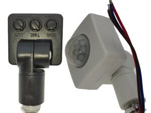 ZRE-MSNCR 220V Mini Human Body Infrared Sensor Ultra-thin Infrared Body Sensor Switch Adjustable PIR Motion Sensor With LED Flood Light