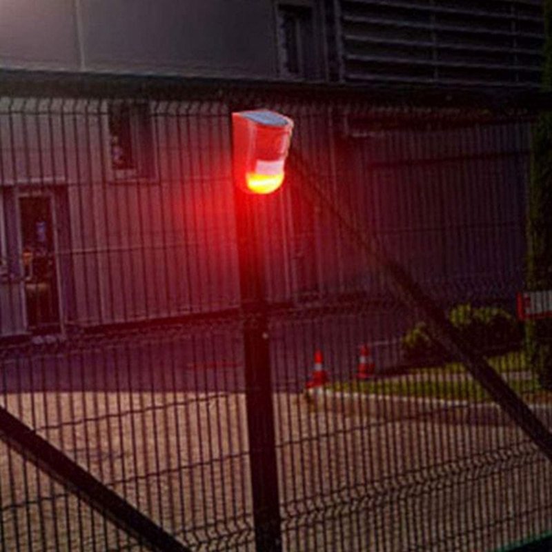 3-Pack-Solar-Strobe-Light-With-Motion-Sensor-Alarm-129DB-Sound-Security-Siren-IP65-Waterproof-For