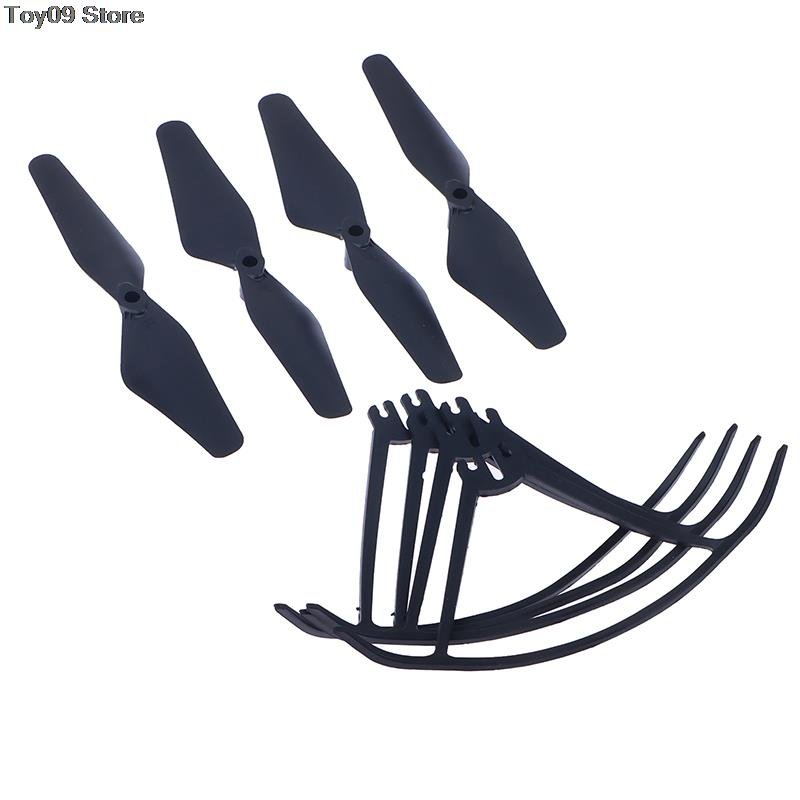 4-PCS-122mm-FOLD-Drone-Spare-Parts-Kit-Propellers-Blades-Props-Guard-Protection-Frame-F84-Drone