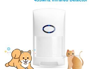 ZRE-MSNCR 433MHz Infrared Detector Indoor PIR Motion Sensor Wireless eV1527 Home RF Sensor For Smart Life Security Alarm System