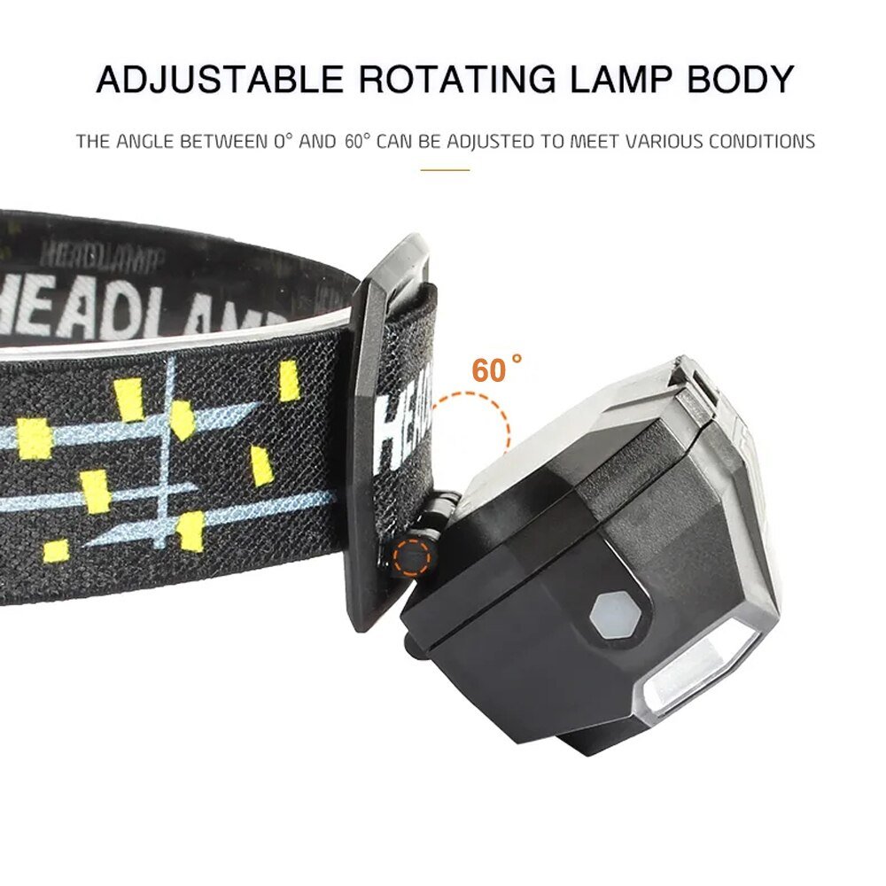 5-Modes-XPE-COB-Motion-Sensor-Headlamp-Flashlight-Waterproof-Camping-USB-Rechargeable-LED-Head-Lamp-Running