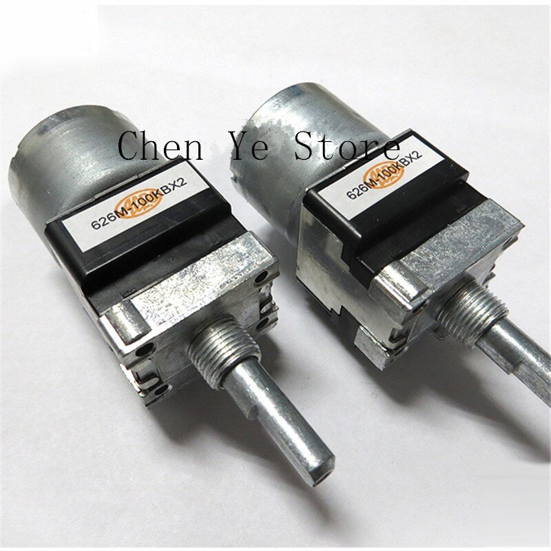 5PCS-ALPS-imported-motor-drive-potentiometer-RK16812MG098-double-2-way-B100K-with-tap-25F