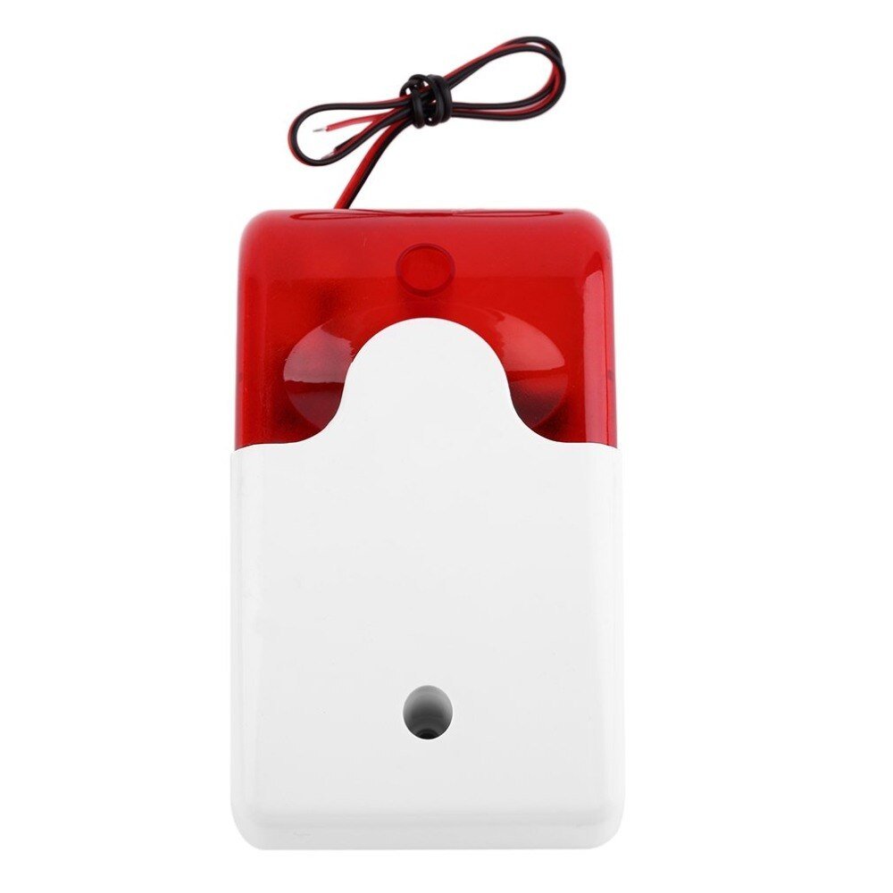 Alarm-Flashing-Light-Strobe-Wired-Strobe-Siren-Durable-12V-Sound-Siren-For-99-Zones-PSTN-GSM