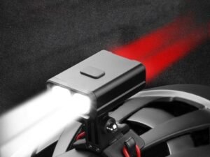 ZRE-CYLT Bicycle Light 2-in-1 Bicycle Helmet Light Front And Rear Flashing Bright LED PC Material USB Rechargeable Waterproof