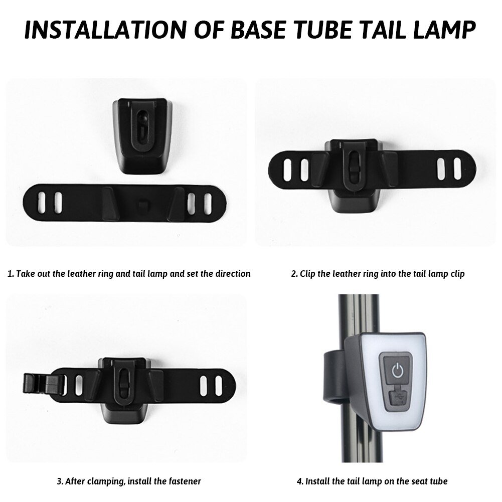 Bike-Rear-Light-USB-Rechargeable-Waterproof-Flashlight-LED-Bicycle-Helmet-Light-Cycling-Equipment-Night-Riding