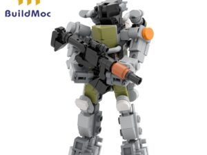 ZRE-RBT BuildMoc Rapid Response Robot Suit Building Blocks Set Mini Mecha For Haloed Bricks High-Tech Toys For Children Christmas Gifts