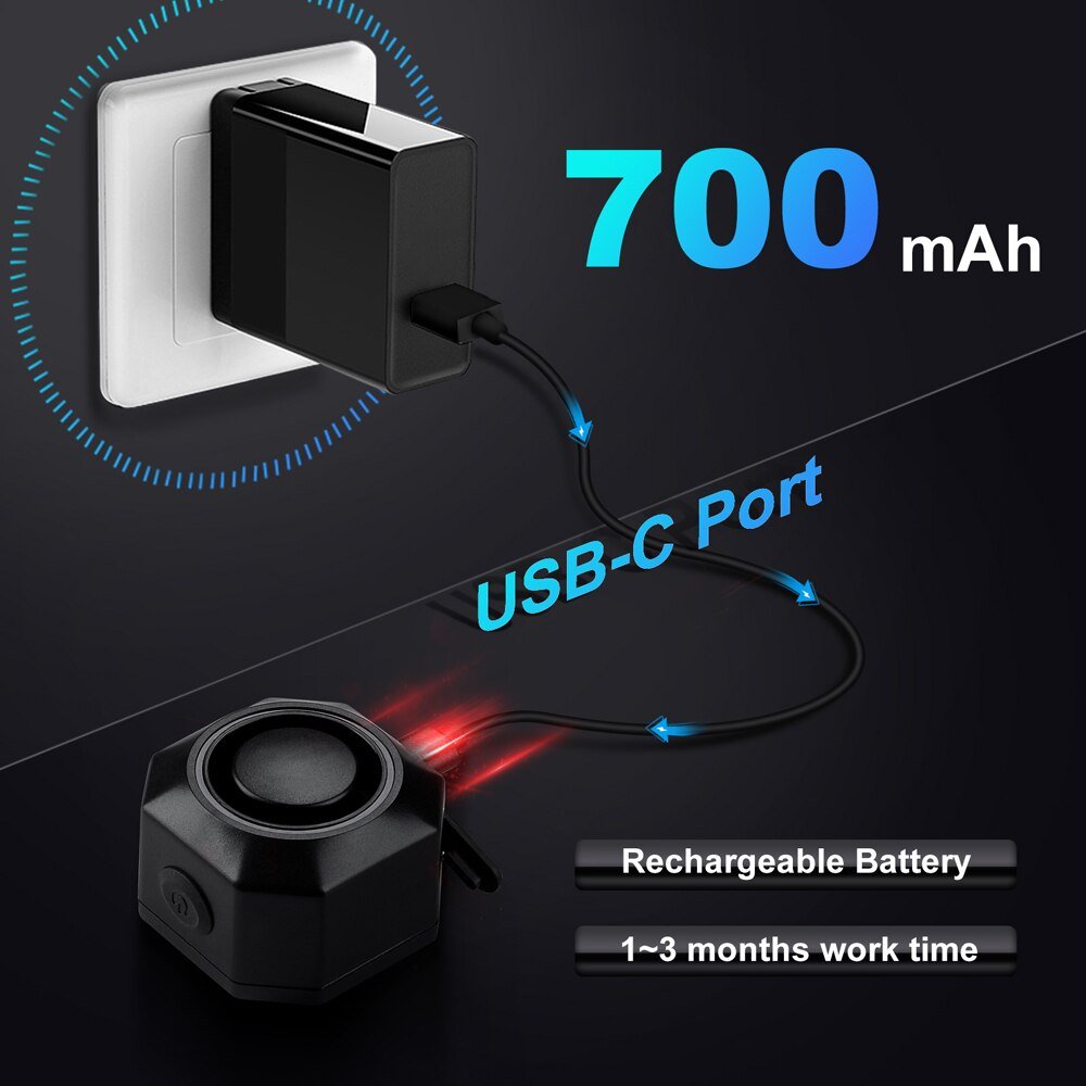 Camluxy-Wireless-USB-Charging-Waterproof-Bike-Alarm-Remote-Control-Vibration-Detector-Alarm-Motorcycle-Burglar-Alarm