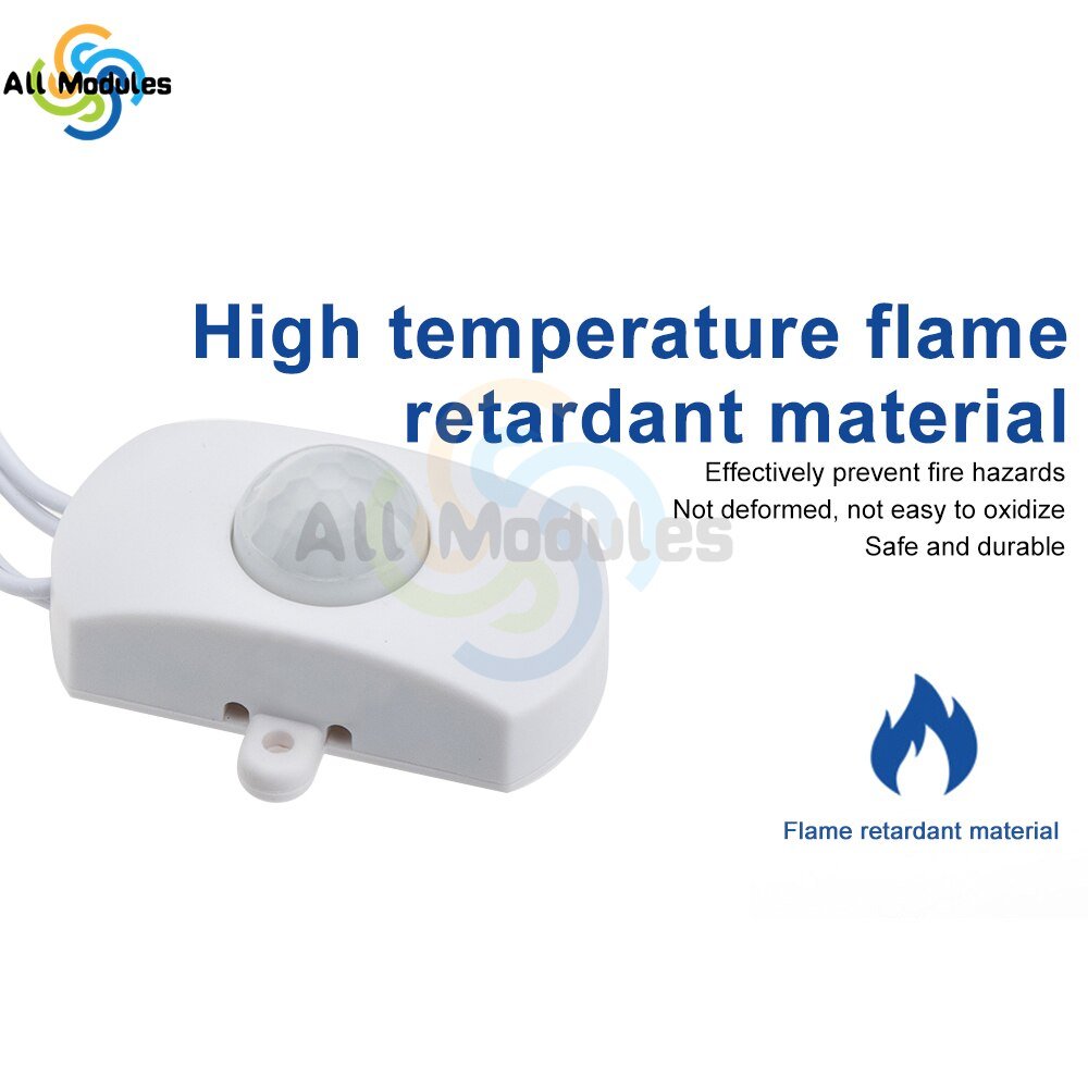 DC-5V-12V-24V-USB-Body-Infrared-PIR-Motion-Sensor-Switch-Human-Motion-Sensor-Detector-Switch