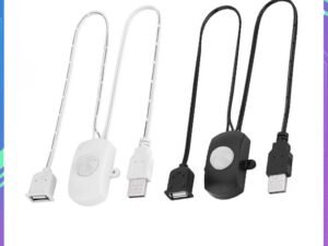 ZRE-MSNCR DC 5V/12V/24V USB PIR Motion Sensor Switch Body Infrared Intelligent Sensing Detector Switch for LED Strip Light Automatic