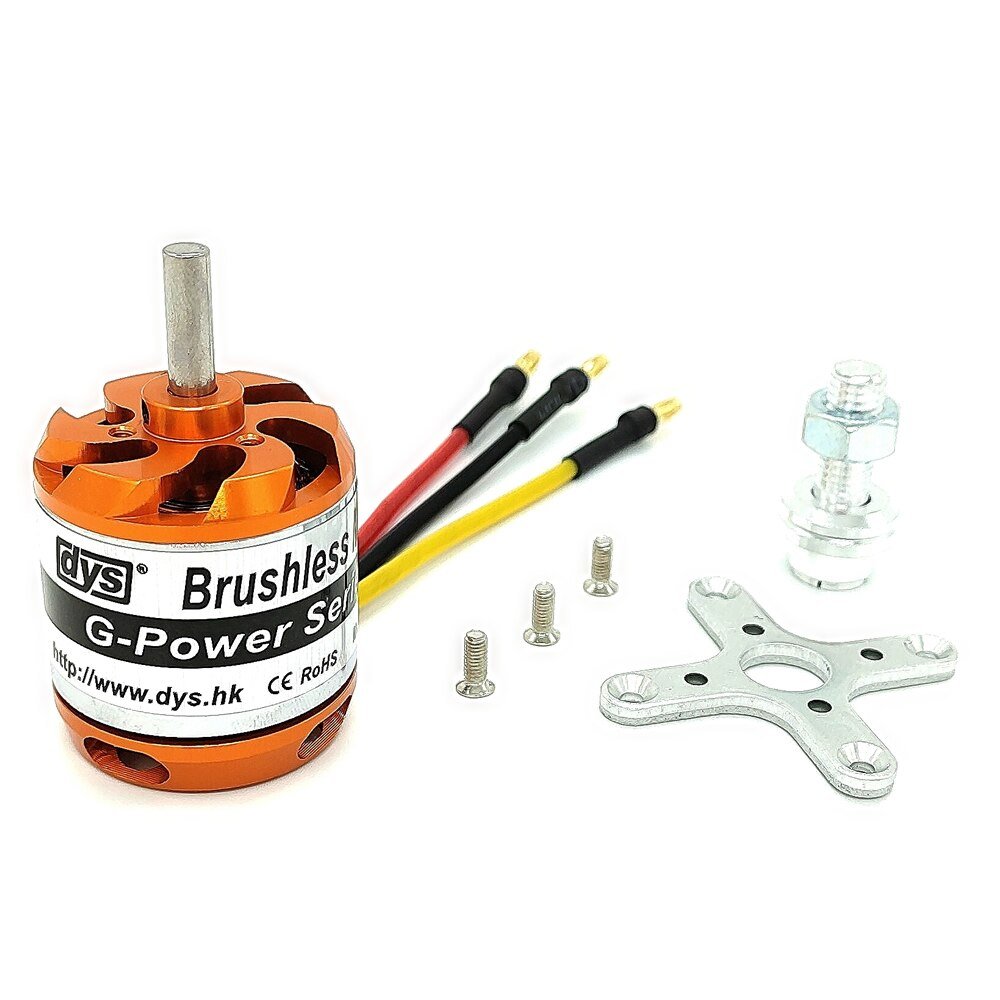 DYS-D3542-3542-1000KV-1250KV-1450KV-Beyond-Brushless-Motor-2-4s-Lipo-5mm-Shaft-130g-70A