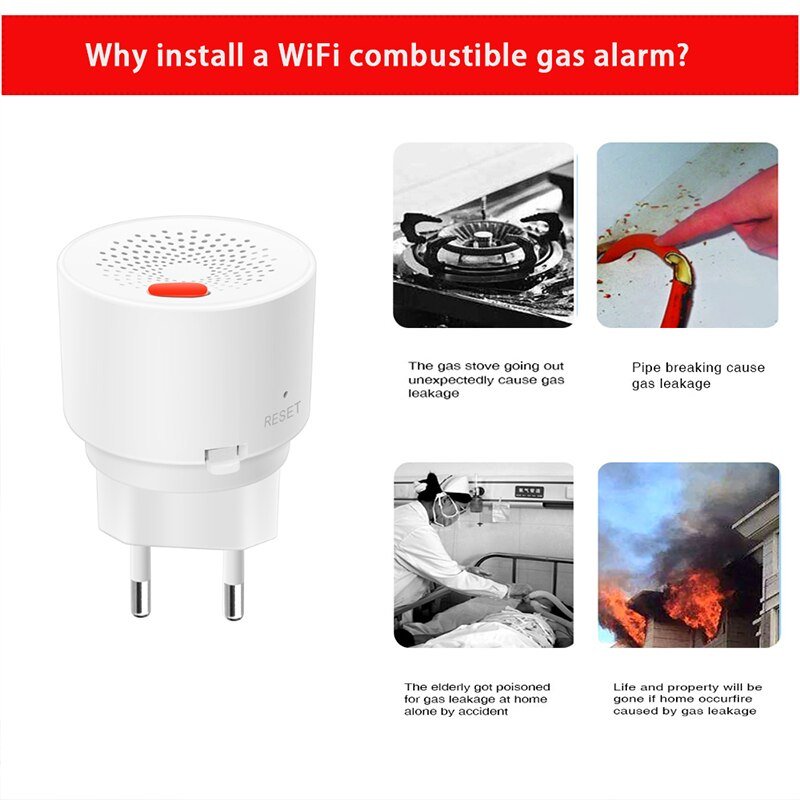 EU-Plug-LPG-LNG-CH4-Flammable-Natural-Gas-Sensor-Detector-Zigbee-Wifi-Tuya-Home-Security-Automation