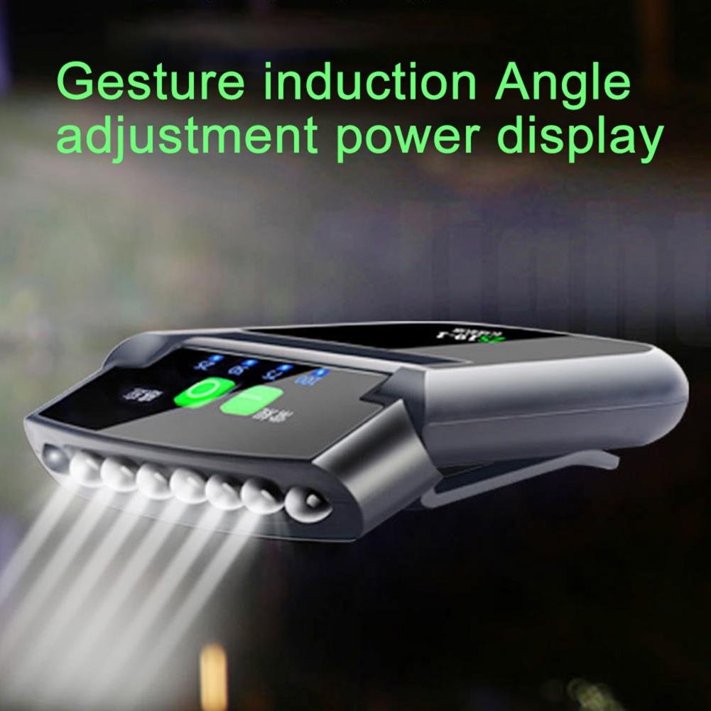 Fishing-Hiking-Bicycle-Light-Adjustable-USB-Rechargeable-LED-Clip-Type-Cap-Hat-Light-Head-Lamp-Helmet