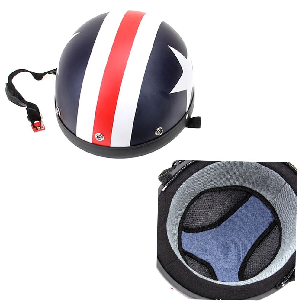 Half-Open-Face-Motorcycle-Helmet-with-Goggles-Visor-Scarf-Biker-Scooter-Touring-Helmet-Classic-Star-And