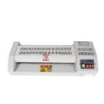 ZRE-LAM Hot and Cold A3 Photo A4 Laminating Machine for Office/Home 4 Rollers 320mm 320A1 Level Adjustable Temperature Metal Laminator