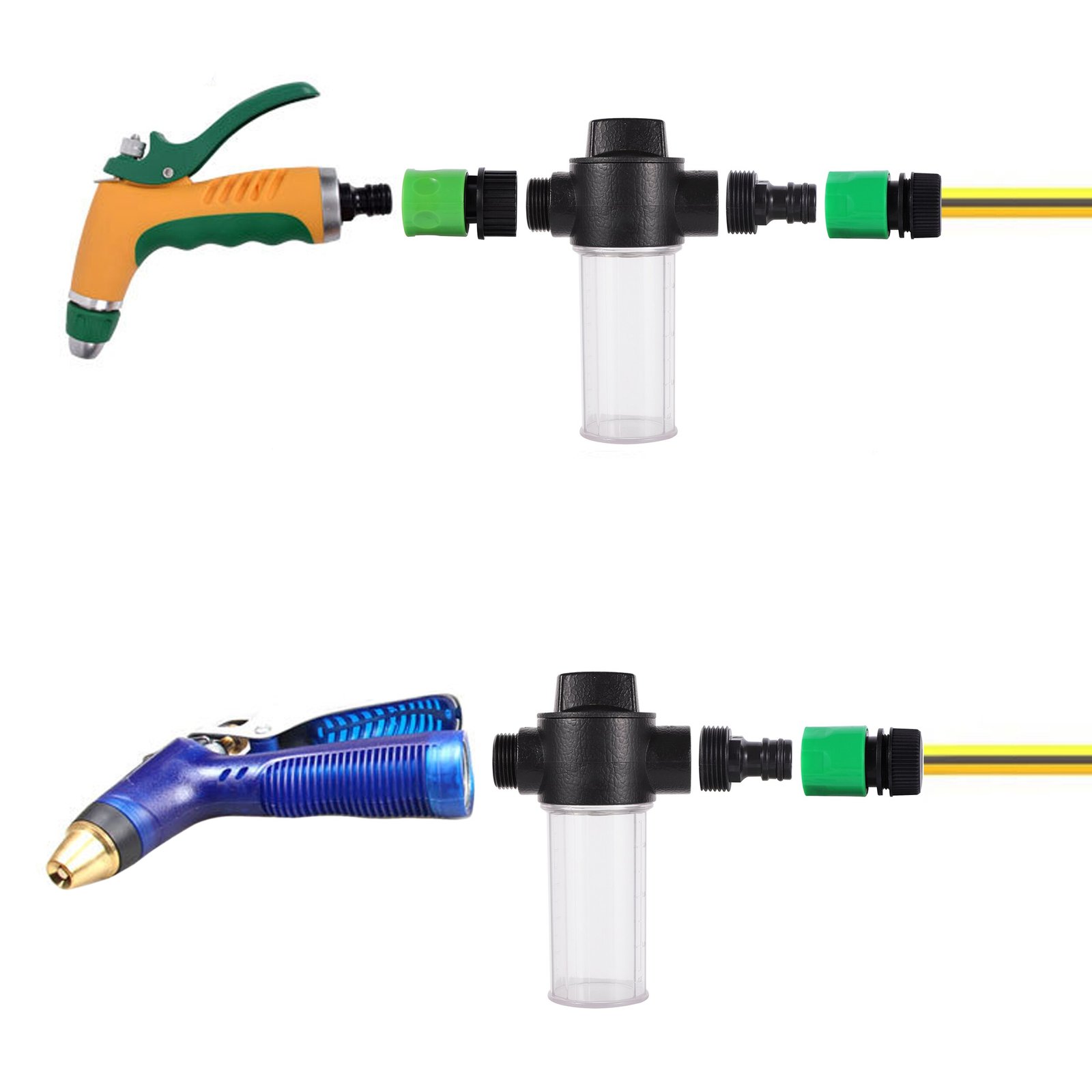 Household-Multifunctional-Car-Washing-Water-Gun-100ml-Snow-Foam-Bottle-Lance-Sprinkler-Foam-Car-Wash-Hose