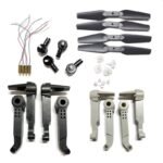 ZRE-DRONE K3 E99&K3 Pro Rc Drone WIFI FPV Quadrotor Spare Parts Engines Motor Base Gears Arm Kit