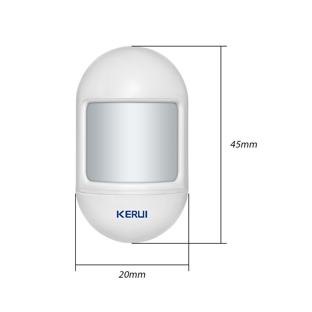 KERUI-Wireless-Mini-PIR-Motion-Sensor-Alarm-Detector-With-magnetic-swivel-base-For-G18-W18-Home