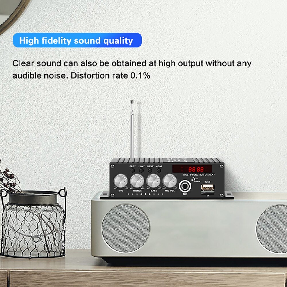 KINTER-MA-130-Audio-Amplifier-Bluetooth-Amplifier-with-Remote-Control-2-Channels-Stereo-Amplificador-Home-Car