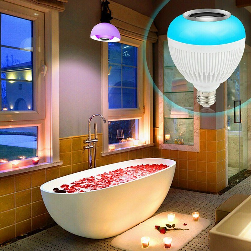 LED-Bluetooth-Lamp-Smart-Bulb-E27-12W-Bluetooth-Speaker-Music-Bulb-Smart-Lamp-APP-Control-Dimmable