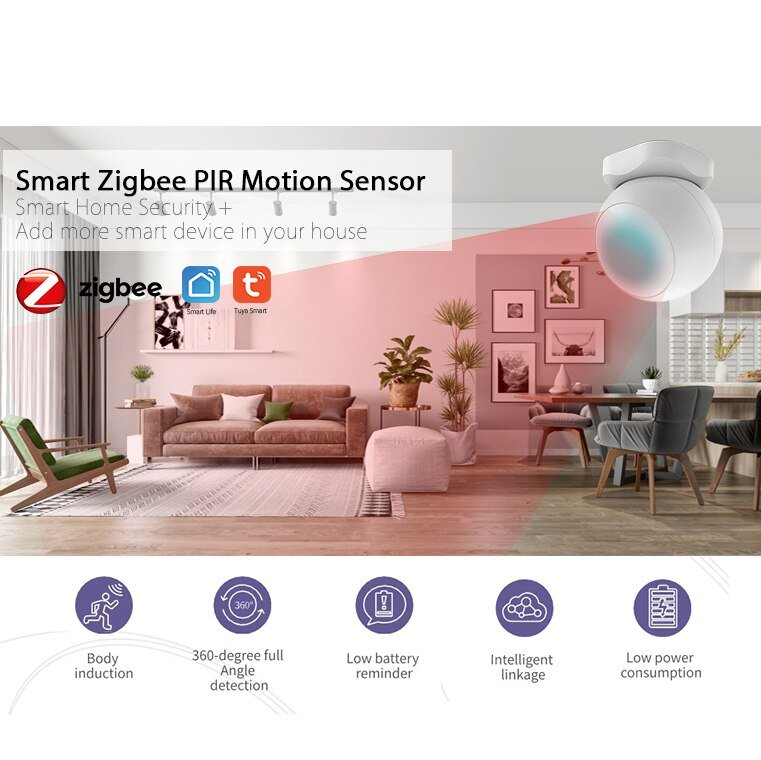 Mini-ZigBee-PIR-Motion-Sensor-Wireless-Passive-Infrared-Detector-Security-Burglar-Alarm-Sensor-Tuya-SmartLife-APP