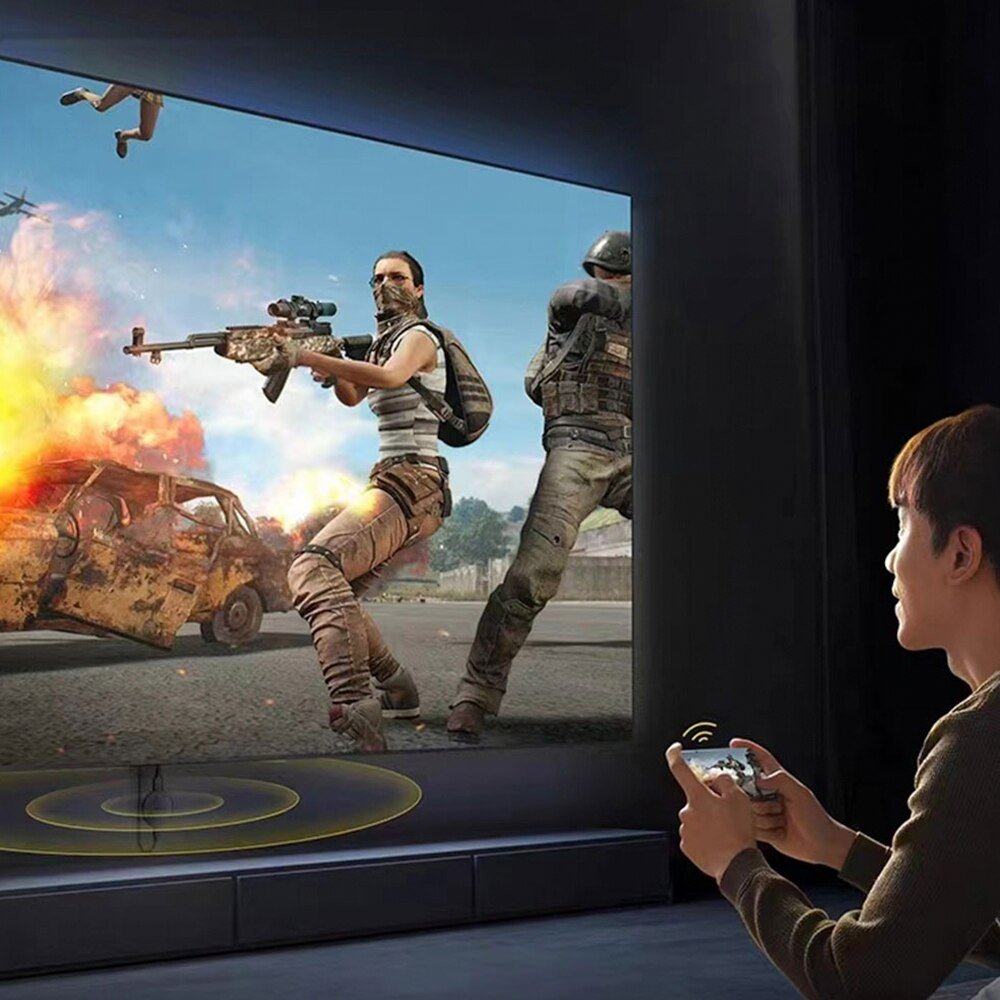 Mobile-Phone-Connected-To-Tv-Wireless-Screen-Cast-Dual-Frequency-Transmission-Native-Storage-1gb-Tv-Stick