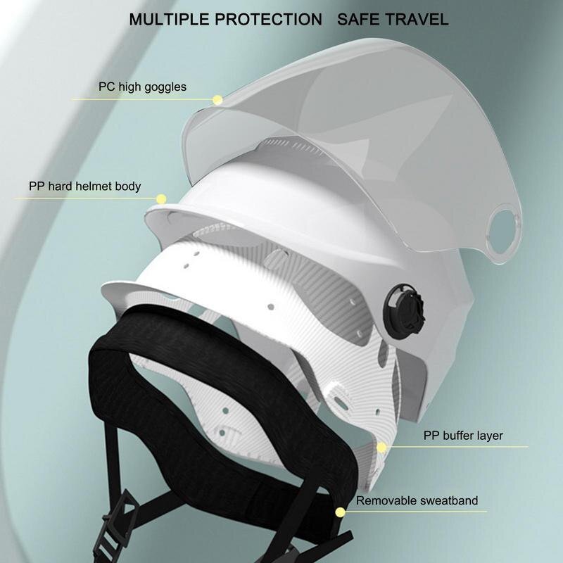 Motorcycle-Helmet-For-Men-Woman-Integrated-HD-Double-Visors-Open-Face-Helmets-Lightweight-Protective-Safety-Helmet