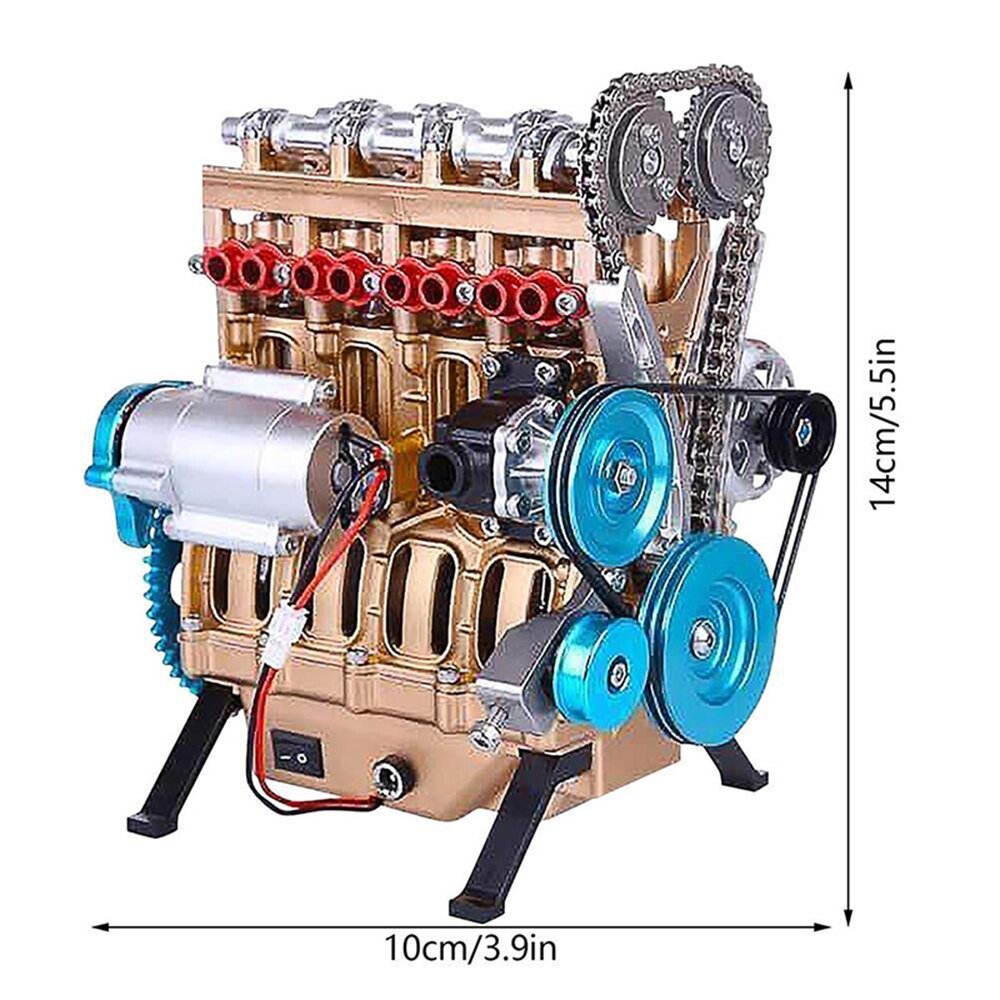 New-Mini-Assembly-Car-Assemble-Inline-Four-Cylinder-Engine-Model-Kit-Toys-For-Adult-Best-Gift