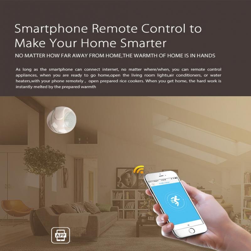 Pir-Motion-Sensor-Smart-Homme-Security-Guard-Universal-Remote-Dectector-Real-Time-Remind-Mini-Wifi-Smart
