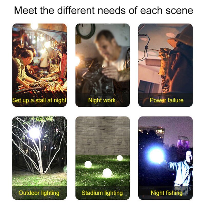 Portable-Camping-Lights-USB-Rechargeable-Lamp-LED-Light-Lantern-Hook-Outdoor-Emergency-Bulb-High-Power-Tents