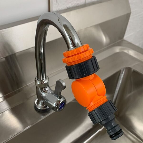 ZRE-HCON Quick Connector Splitter Degree Free Rotation Hose Fittings ...