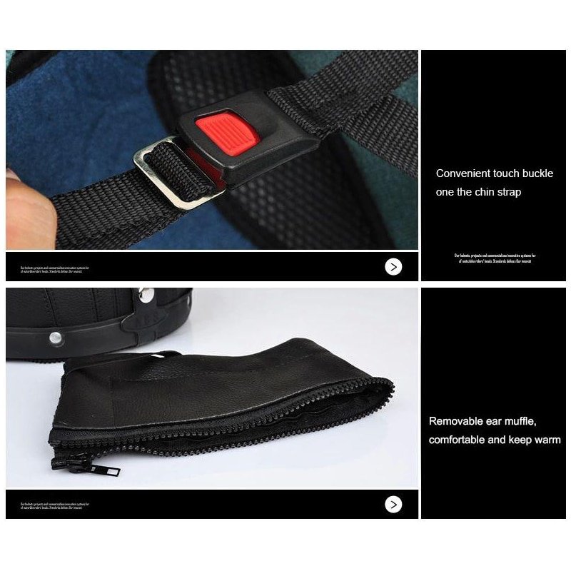 Retro-Leather-Motorbike-Helmet-Motorcycle-Riding-Vintage-Cruiser-Touring-Half-Helmets-Moto-Bicycle-Scooter-Skating-Baseball