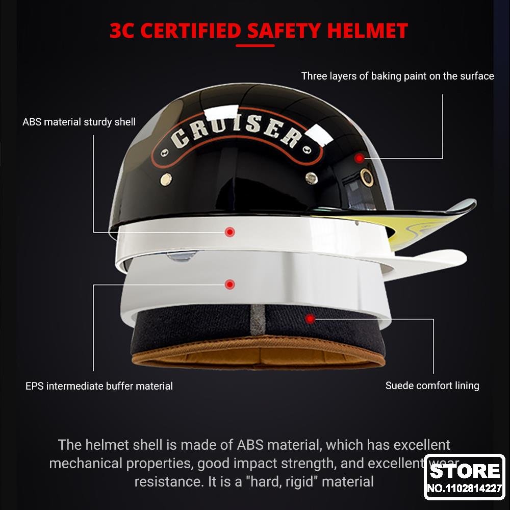 Retro-Motorcycle-Helmet-Men-Women-Baseball-Cap-Half-Helmet-Riding-Racing-Moto-Helmet-DOT-Certification-Protection