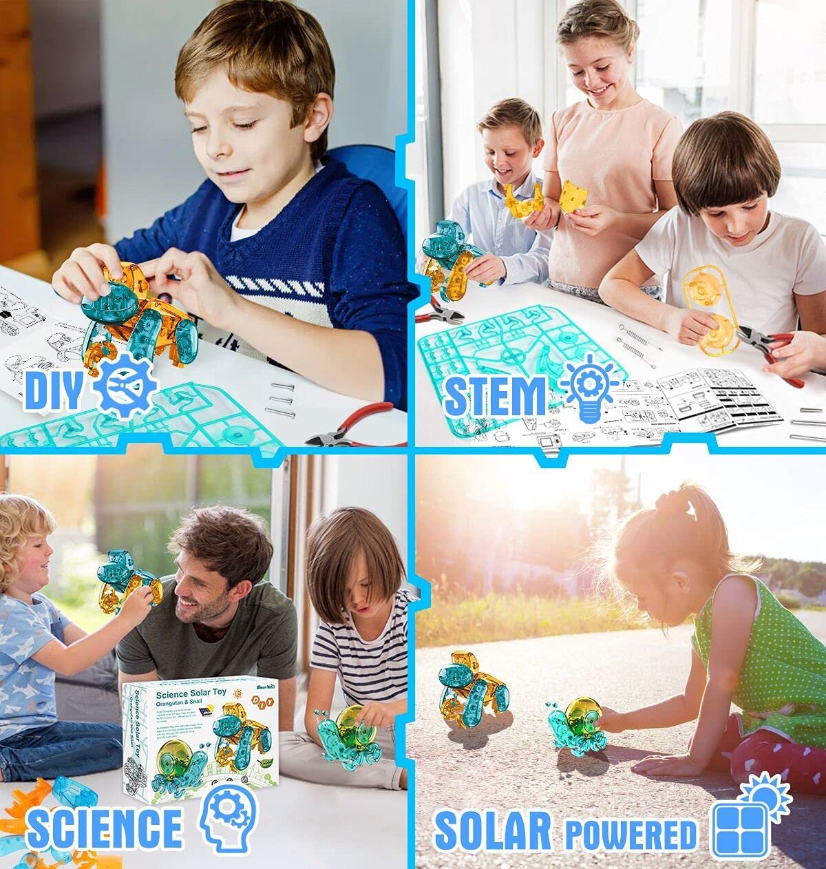 Science-Experiment-Solar-Robot-Toy-Snail-DIY-Building-Powered-Learning-Tool-Education-Technological-Gadgets-Kit-Toy