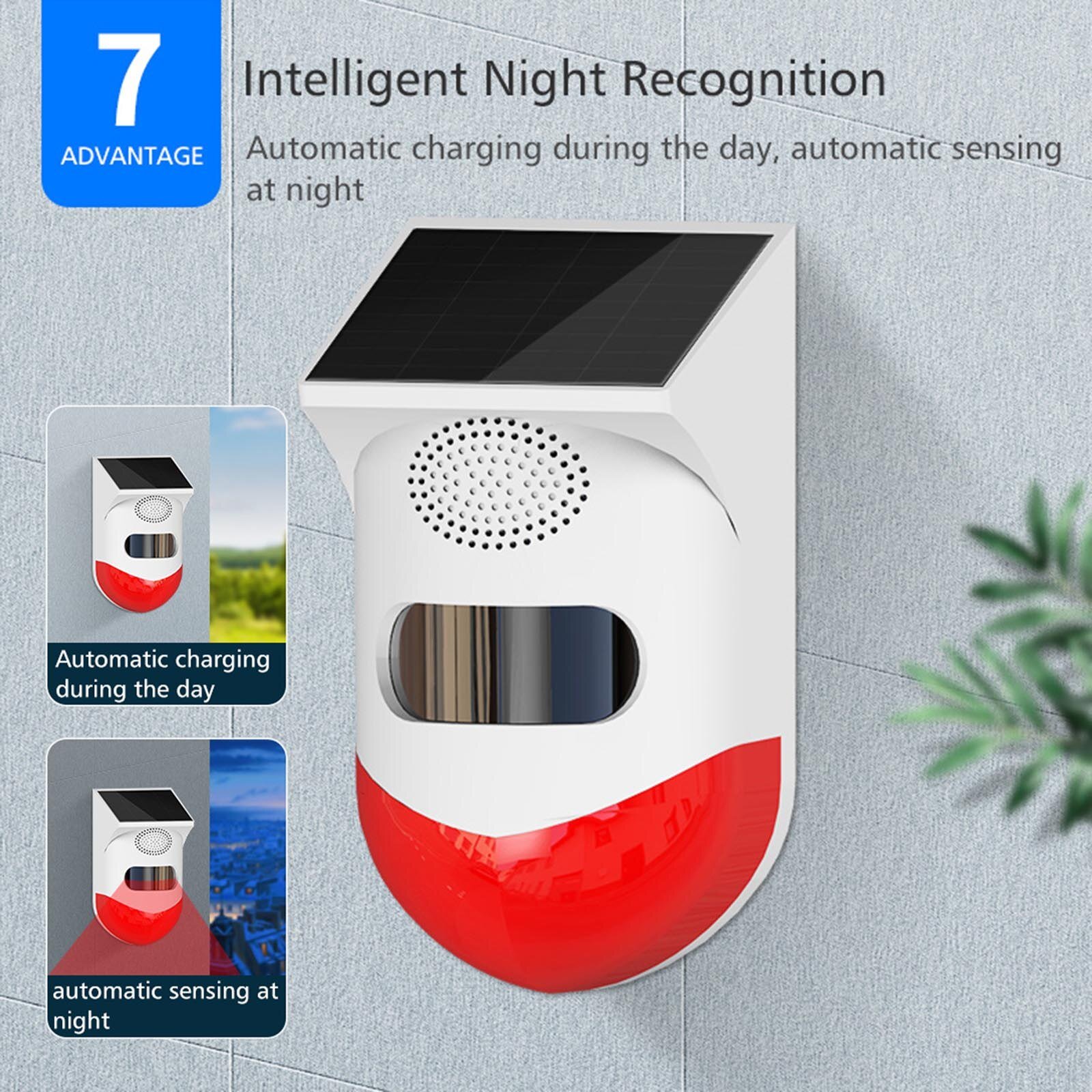Solar-Powered-Wireless-433MHz-Infrared-Motion-Sensor-Detector-Strobe-Siren-120dB-Alarm-Waterproof-PIR-Sensor